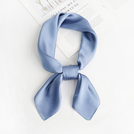 Années 40 Foulard Rétro Carré Façon Soie - Ma Penderie Vintage