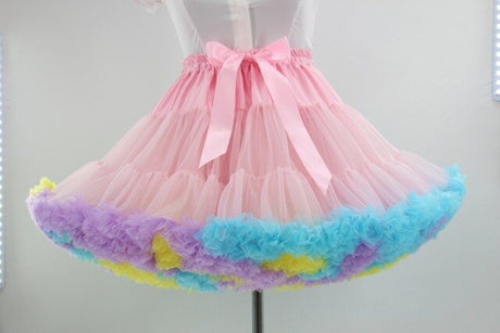 Années 60 Jupon Bi - Colore Punk Rockabilly - Ma Penderie Vintage