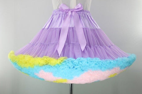 Années 60 Jupon Bi - Colore Punk Rockabilly - Ma Penderie Vintage