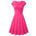 Années 60 Robe Évasée Col V Rétro - Ma Penderie Vintage