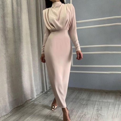 Années 40 Robe du Soir Plissée Rétro - Ma Penderie Vintage