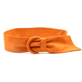 Années 50 Large Ceinture Bettie Page Orange - Ma Penderie Vintage