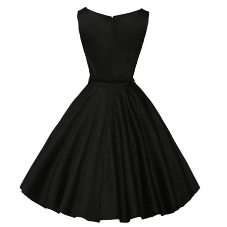 Années 50 Robe Évasée Pin Up Hepburn - Ma Penderie Vintage
