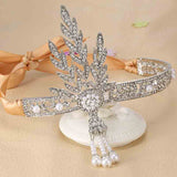 <tc>Años 20</tc> Diadema Art Déco Gatsby