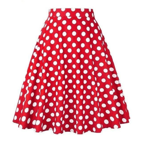 Années 50 Jupe Cercle À Pois Pin Up - Ma Penderie Vintage