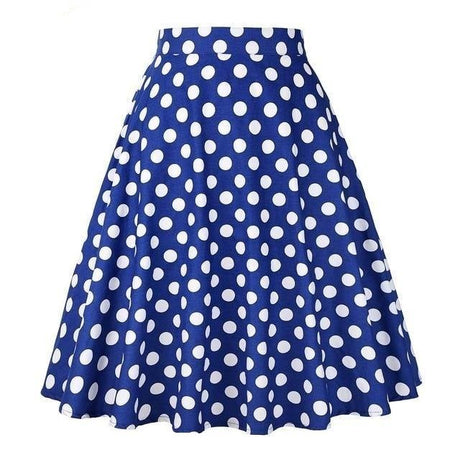 Années 50 Jupe Cercle À Pois Pin Up - Ma Penderie Vintage